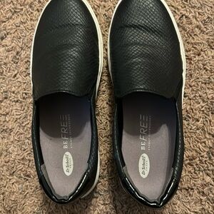 Dr Sholl’s Slip On Shoes- Faux Snakeskin